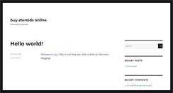 Desktop Screenshot of buysteroids-online.com